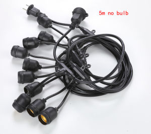 YHLAMP String Lights Outdoor 5m/10m/15m LED Lights Waterproof Festoon Fairy Light For Garden Christmas Party Light Decor