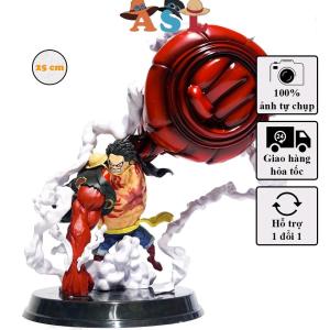 Mô hình One Piece Luffy gear 4 SnakeMan Cao 23cm nặng 1.5kg chất lượng figure one piece - Vũ Mô hình Store