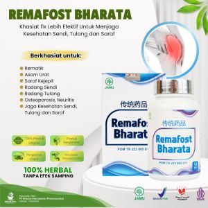 Remafost Bharata Obat Saraf Kejepit Rematik Asam Urat Paling Ampuh