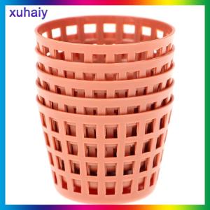 xuhaiy 5pcs Mini 1 12 dễ thương Dollhouse lưu trữ giỏ búp bê thu nhỏ trang trí