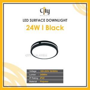 LED Surface Downlight 3Modes Color with DIP Switch to Change Colour 24w 36w Surface LED Downlight