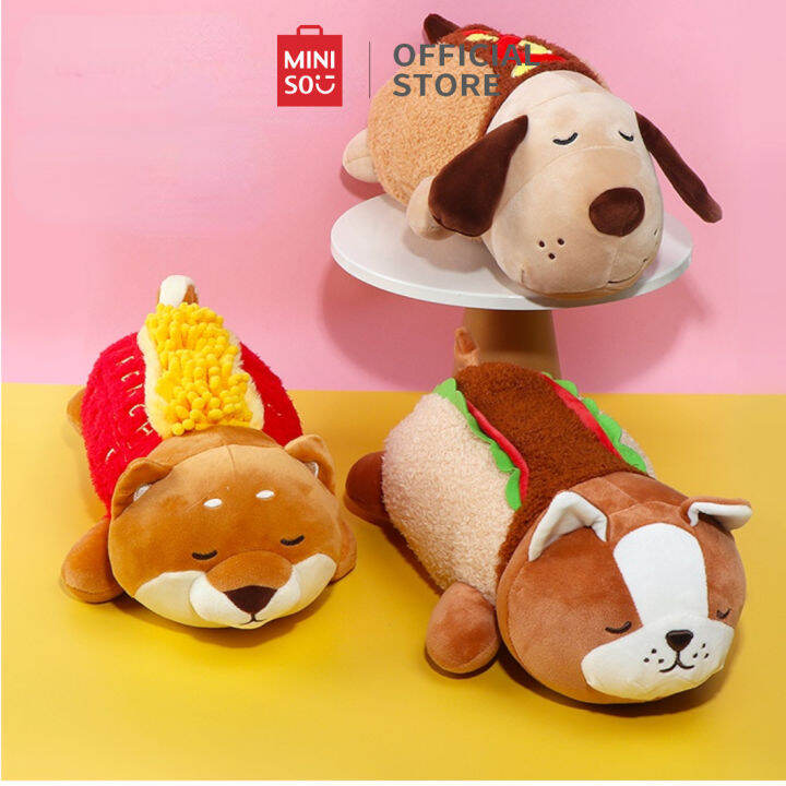 Miniso soft cheap toy dog