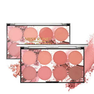 Blush Plate genuine goods Naked Makeup Natural Fit Shadow Three-in-One Sun Red Women#39s Rouge Bean Pad Color Plum Color Skin Brightening
