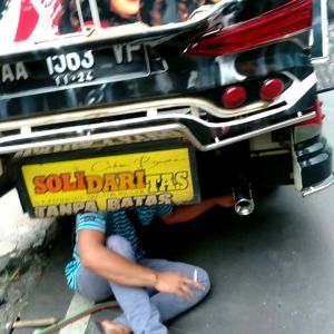KNALPOT SUARA SRIGALA KNALPOT SRIGALA SERIGALA TRUCK TRUK TREK L300 GRAND MAX GRENDMAX STAINLESS
