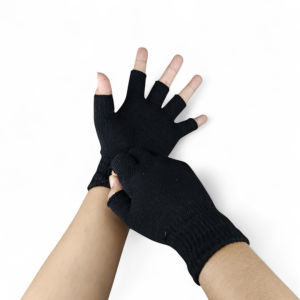 Sarung Tangan Motor Pendek Separuh Jari Bahan Katun Lembut Serap keringat