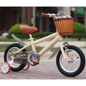 SG Kids Bicycle Fully Assembled Vintage Kids Bike with Training Wheels