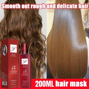 Hair Treatment Mask Leave-In Conditioner Keratin Deep Repair Hair Film Nourishment Softening Conditioner 200ML