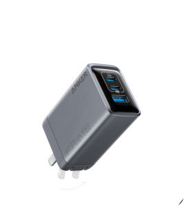 Anker Prime Charger 100W GaN 3-Port USB-C Wall Charger for MacBook iPad iPhone 15 Samsung Galaxy S24 S23