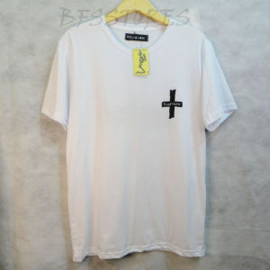 Kaos Blood And Bone Religion Logo Depan Belakang Warna Putih Bahan Katun