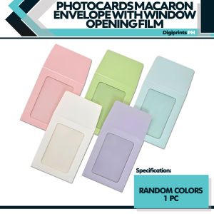 Digiprints PH - Macaron Photo Small Envelope with Window Film Opening for Photo Display