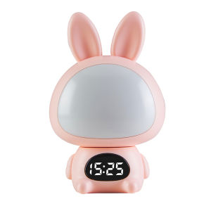 New rabbit led night light baby feeding remote control plug-in special eye care sleep bedroom bedside socket lamp