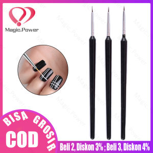 3 Pcs Nail Art Painting Brush/ Nail Art Brush Liner/ Brush Liner 3 Pcs Manicure Tool Set Kit