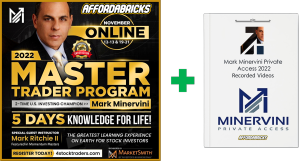 Mark Minervini – Master Trader Program 2022 plus Private Access 2022 Super Bundle