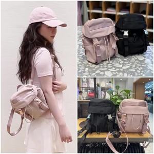 lululemon Backpack 3 Casual fitness bag backpack single shoulder crossbody bag nylon expandable wear-resistant lightweight