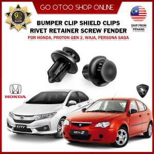 1pcs Bumper Clip Shield Clips Rivet Retainer Screw Fender Honda Proton/Gen 2/Waja/Persona/Saga