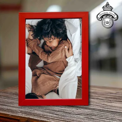 Bingkai Frame Figura Foto 10RS ( 20x30 cm ) Merah / Biru / Pink