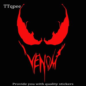 For Venom Stickers Reflective Waterproof Fairing Decal Birthday DIY Gift Wall Sticker for MIO Aerox155 MT09 PCX160 ADV350