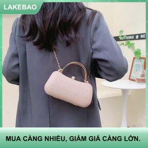 【LAKEBAO】 Dễ Thương Nhỏ PVC Vai Túi Crossbody Cho Phụ Nữ Hit Sang Trọng Đảng Túi Xách Và Ví Nữ Du Lịch Ly Hợp
