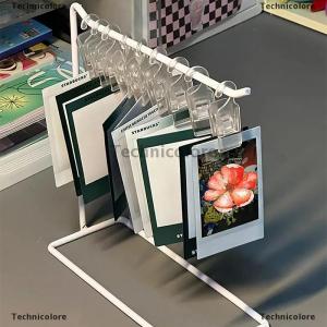 [COD] Technicolore ชุดเดรสพวงกุญแจคลิปหนีบแขวนทำจากพลาสติกประดับโต๊ะสำหรับวางเครื่องประดับ