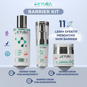 Kyura Barrier SERIES – Skincare Lengkap Perbaiki Skin Barrier Cerahkan & Glowing