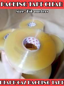 Packaging Tape Clear 750m . Strong Adhesive Big Roll Packing And Binding Tape (Luckystar.shop)