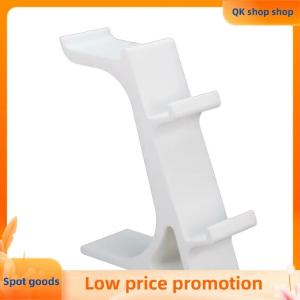 ✨QK shop✨ 3-in-1 PS5 Controller Stand For Desk With Headset Holder Gaming Organizer For 2 Gamepads & 1 Headphone Non-Charging Desktop Dock