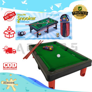 Mainan Billiard Set Meja Billiard Portable Mainan Edukasi Anak Billiard Snooker Game Murah