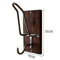 Wall-Mounted Storage Holder Motorcycle Helmet Rack Cloth Hooks Helmet Storage. 
