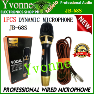 Yvonne shop 1PCS New Professional Vocal Wired Microphone 68S for Karaoke and Stage Performance