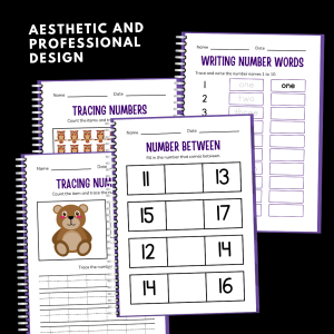 Math Workbook for Grade 1 Kinder Preschool Math Worksheet Addition Worksheets Subtraction Activity Notebook Simple Math Addition and Subtraction for kids Plus and minus Activity sheets