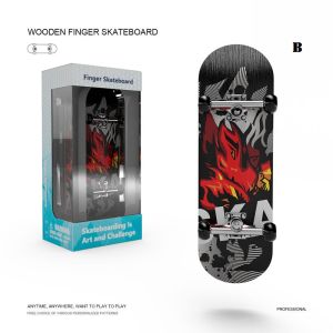 Adorefit Finger Skateboards With 5 Layer Maple Wood Desktop Finger Sport Game Fingerboards Novelty Surfing Toys