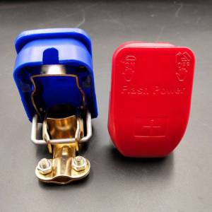 1Pair Car Battery Terminals Quick Release Car Battery Connectors Universal Battery Terminal Clamps