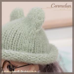 [Carmelun] 1 12 Doll Mini Colorful Knitted Hat Simulation Handmade Hats Toys Doll Dress Up Accessories For Kid Pretend Play Toy