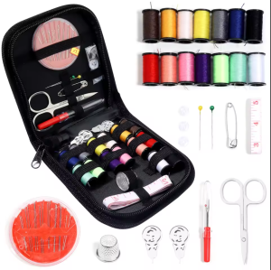 27pcs Portable Sewing Kits Set Diy Embroidery Handwork Tool Needles Thread Scissor Set Home Supplies Travel Accessories