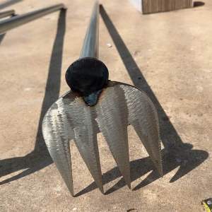 เหล็กปานไถ 4ฟัน คราด ทำจาก แข็ง ทนทาน ด้ามแป๊ป ยาว 120cm ราคาพร้อมส่ง