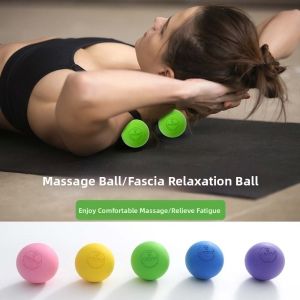 SEKINEW Silicone Fascia Massage Ball 6.35CM Portable Plantar Exerciser Sphere Muscle Relaxation Professional Muscle Relaxation Ball Women
