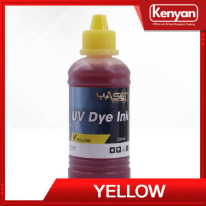 Yasen UV Dye Ink Refill 100ML for Epson Inkjet Printers Ideal C/M/Y/K/LC/LM