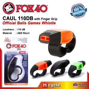 FOX40 CMG CAUL 110db Finger Grip Sports Outdoor Whistle Football Hockey NHL Official Games Visel