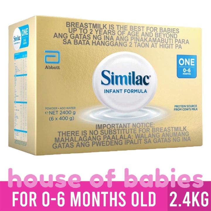 Similac for 6 sales months