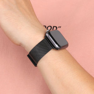 Jansin สาย สำหรับ Apple watch Ultra 2 1 สายโลหะ 49mm สายรัดสแตนเลสของ iWatch series 10 9 8 7 SE2 6 5 4 3 46mm 45mm 41mm 44mm 40mm 42mm 38mm สายโลหะ Band