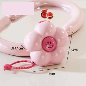 กล่องยาพกพาลายดอกไม้น่ารัก กล่องยาพกพา 7 วันต่อสัปดาห์ กล่องยา กล่องยาพกพา กล่องยา花朵便携药盒