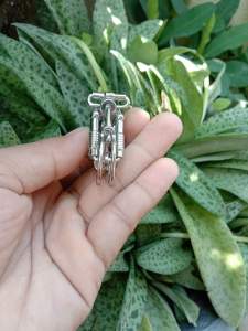 🇹🇭🗝️พวงกุญแจสแตนเลสงานแฮนด์เมด มอเตอร์ไซค์ K21 ขนาด6.5 -6.9 cm