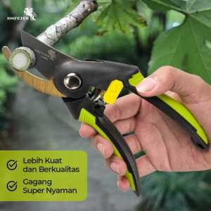 COD KNIFEZER Gunting Dahan Ranting Buah Garden Pruning Scissors LN 8002
