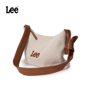 LEE Stylish Denim Shoulder Bag Woman Korean Style Crossbody Bag For Lady Office Work Casual Commuter Student School Phone Side Bag