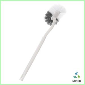 Mexin แปรงขัดชักโครก แปรงขนนุ่มสไตล์ญี่ปุ่น 40cm ด้ามยาว Toilet brush