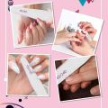 Professional Nail Files, Emery Board Nail File for Natural Nails 100/180/240 Grit Nail Files for Acrylic Nails 12pcs Fine Grit Nail File Manicure Tools Coarse Fingernail Files (180/240 Grit). 