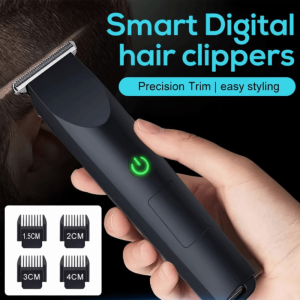 JON09 Professional Electric Hair Clipper Rechargeable Razor Stainless Steel Beard Trimmer Durable Compact Haircut Trimmer Saloon