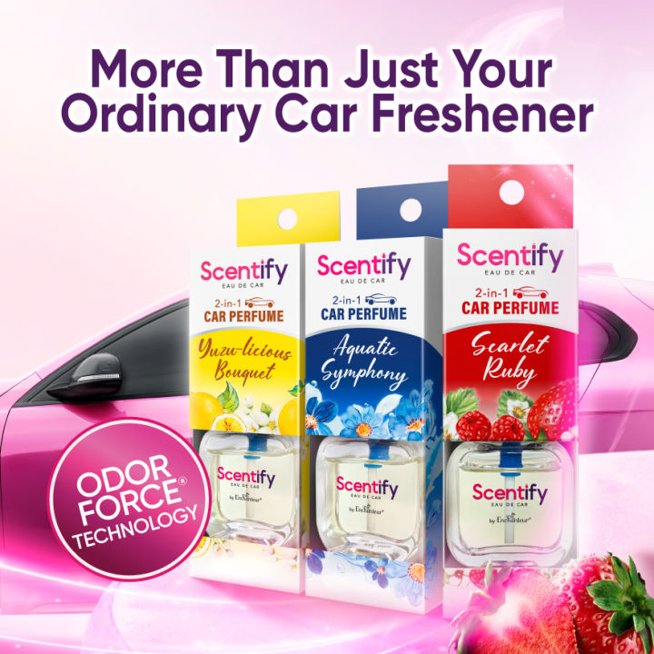 SCENTIFY Car Perfume Eau De Car 14ml - 3 Variants