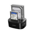 ด๊อกกิ้ง ฮาร์ดดิสก์ ที่อ่าน ฮาร์ดดิสก์ นอกเครื่องDocking 2 Bays USB3.0 + Clone 1:1 ด๊อกกิ้ง สำหรับ HDD/SSD ขนาด 2.5"-3.5" ORICO 6228US3-C HDD. 