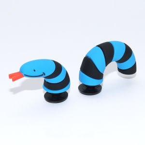 Pesona silang Jibbitz Gancu Kasut 3D Kartun Ular Penyu Keseronokan DIY Gabungan butang azimat Aksesori Kasut